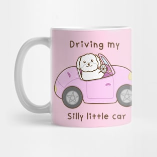 Dog driving a car Mug